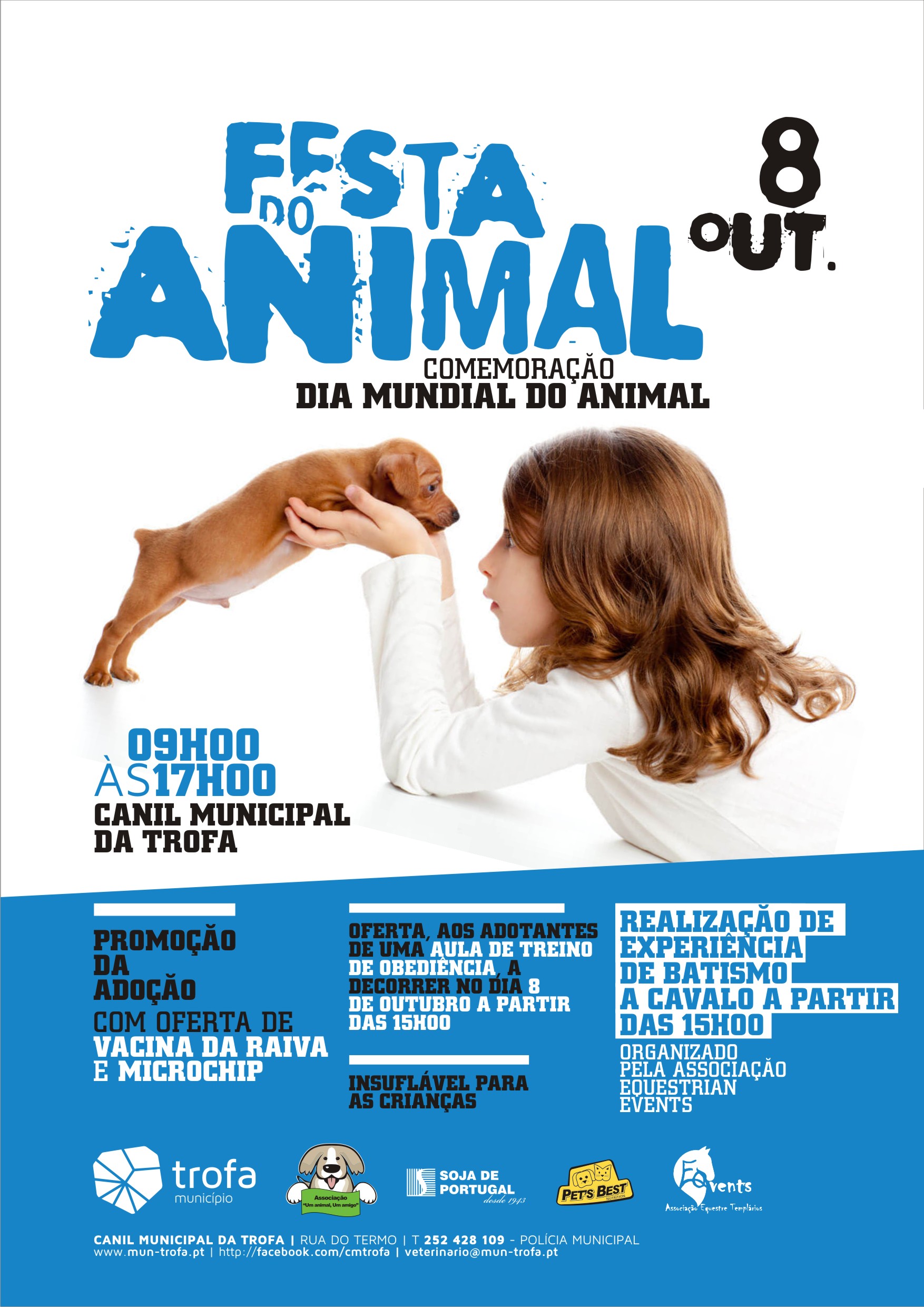 SORGAL PET FOOD apoia “Festa do animal” da Camara Municipal da Trofa 