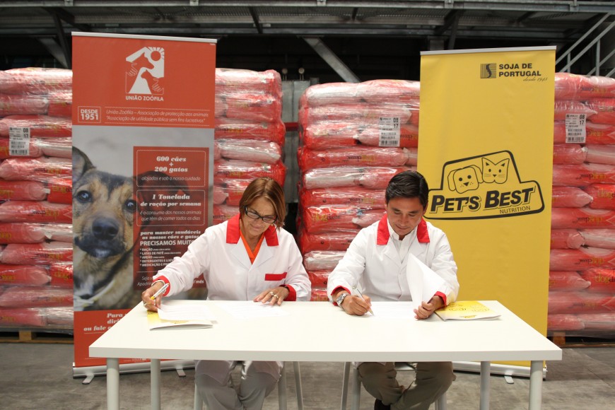 SORGAL PET FOOD formaliza protocolo com a União Zoófila para a doação de mais de 4 toneladas de ração por mês