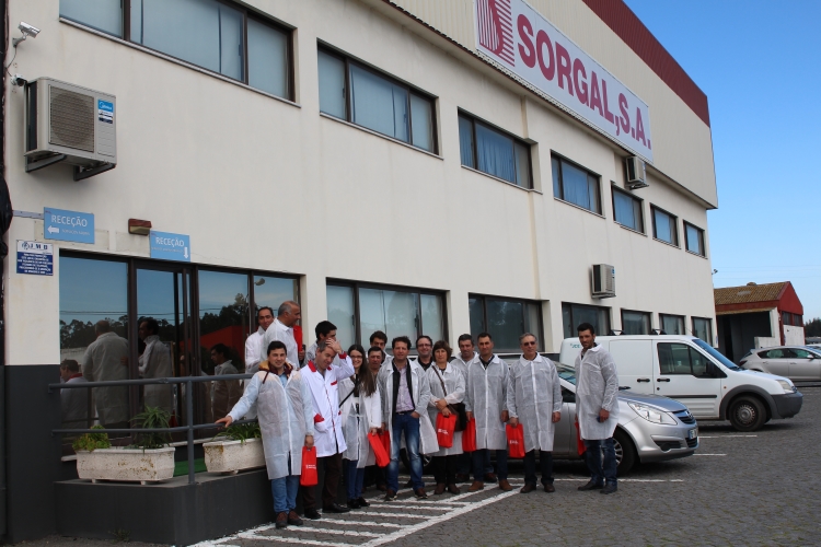 SORGAL recebe visita de clientes 