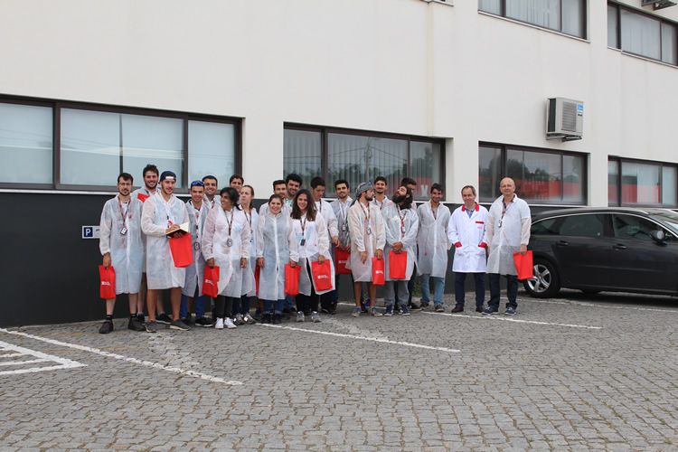 Alunos finalistas do Instituto Politécnico de Viana do Castelo visitam a SORGAL