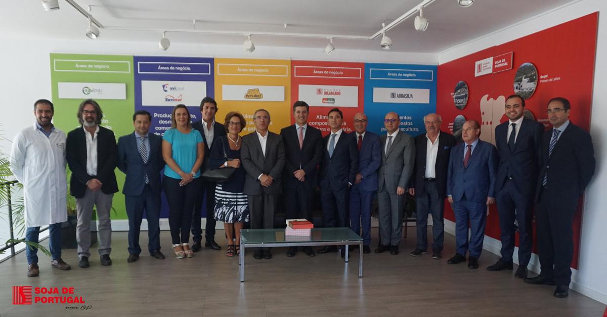 AVICASAL recebe visita do Ministro da Economia