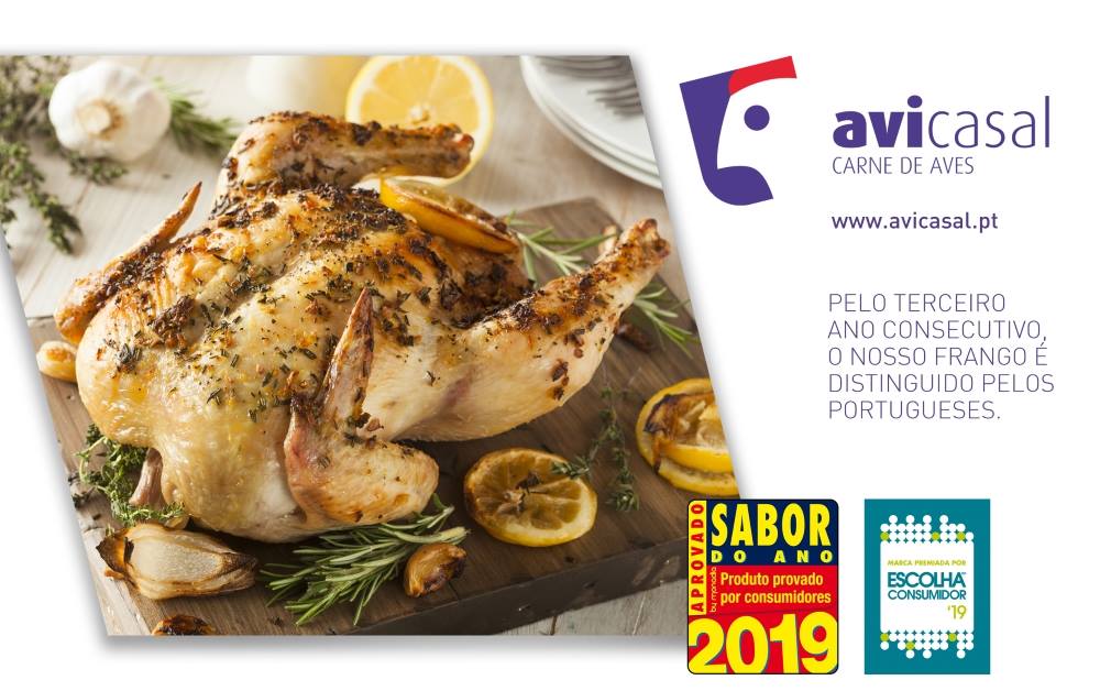 AVICASAL distinguida como Sabor do Ano e Escolha do Consumidor 2019