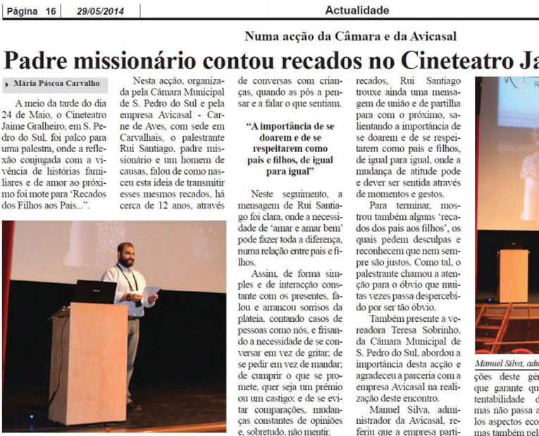 Notícias de Lafões