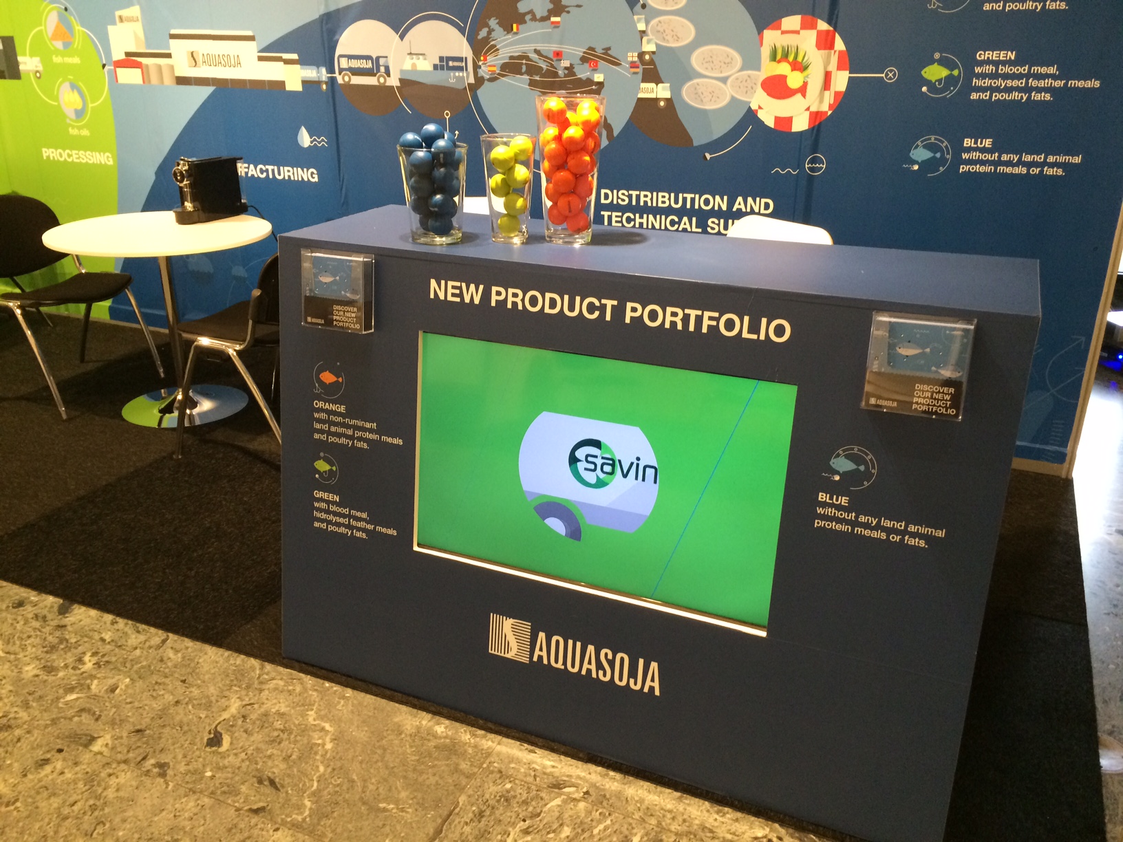 Aquasoja e Savinor UTS Aquaculture Europe