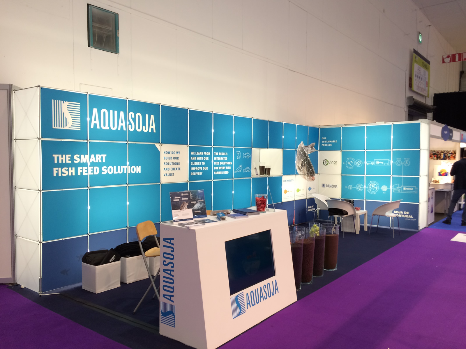 AQUASOJA e SAVINOR presentes na Seafood Expo Global